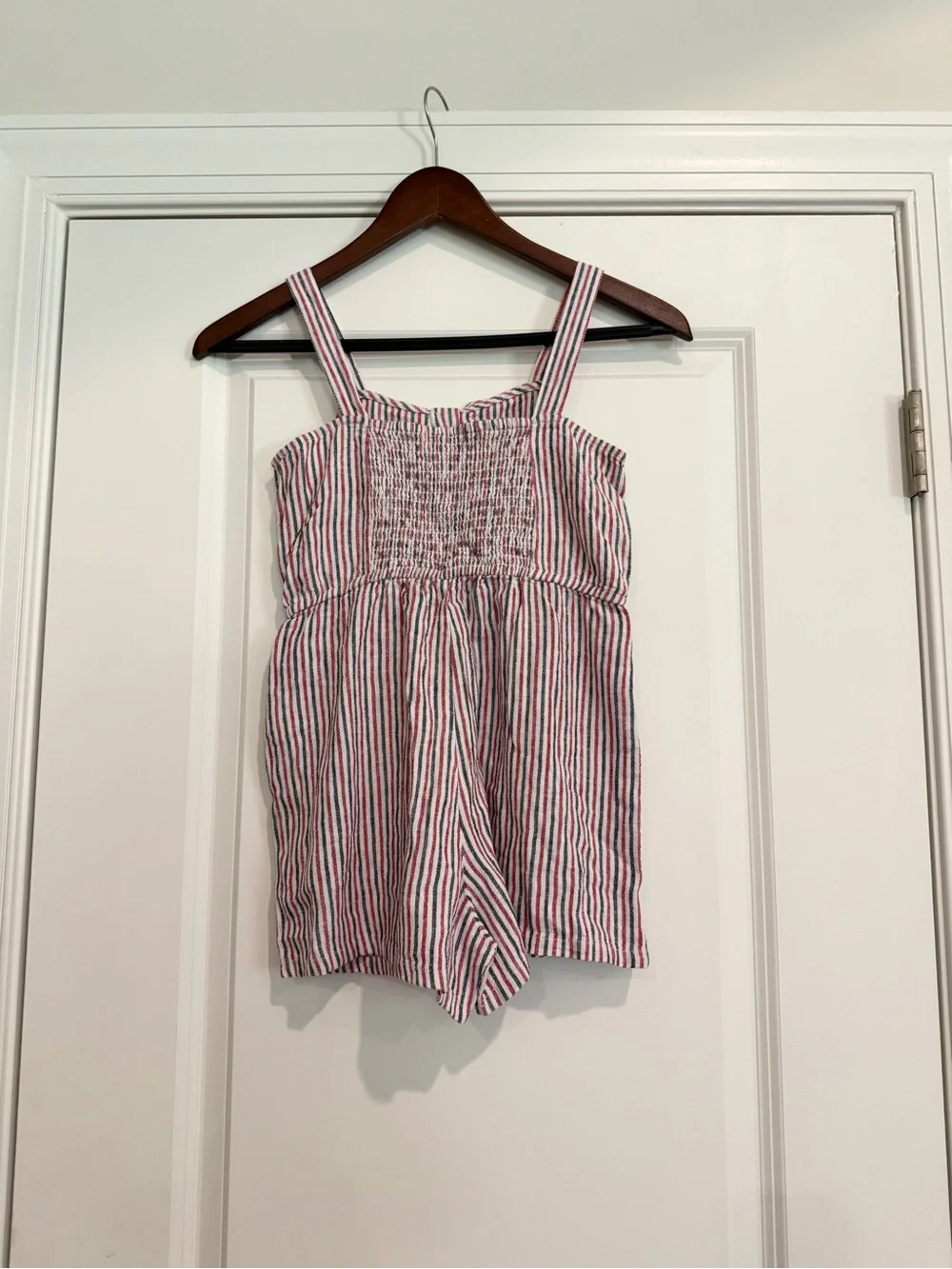 NWOT Old Navy Girl’s Linen Striped Romper